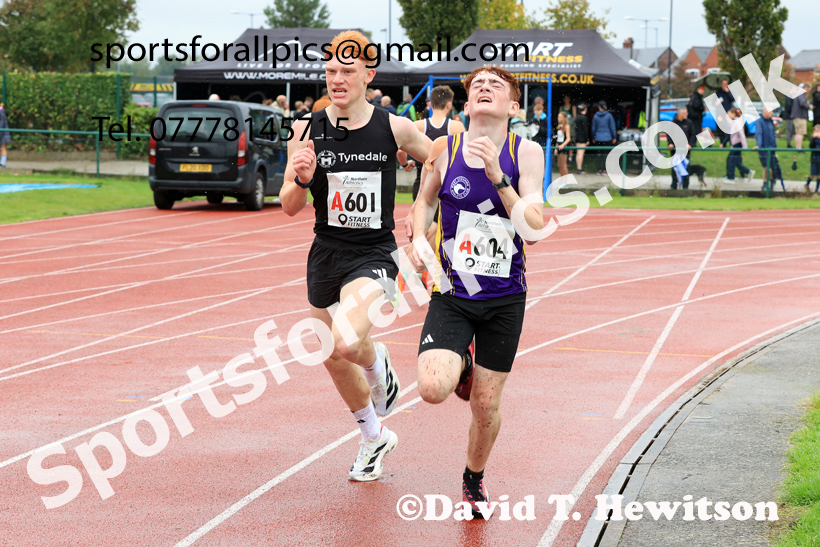 Mens Under-17s 2025 Northern Athletics Autumn Road Relays, Leigh, Lancashire. Photo: David T. Hewitson/Sports for All Pics